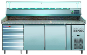 Стол холодильный  Cooleq PZ2610TN-VRX380