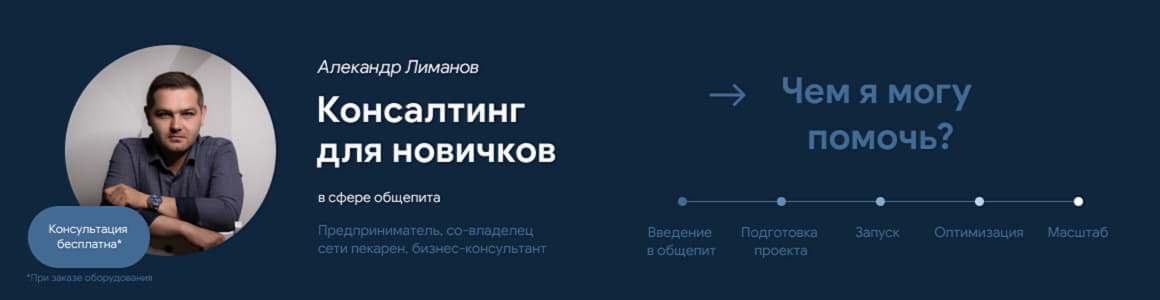 Бесплатная консультация от собственника сети пекарен