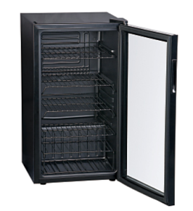 Шкаф холодильный  Cooleq TBC-85 ЧЕРНЫЙ