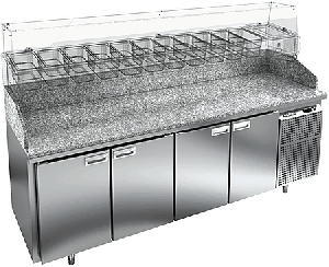 Стол холодильный  HiCold PZ3-1111/SN