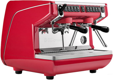 Кофемашина Nuova Simonelli APPIA LIFE COMPACT 2GR V красная