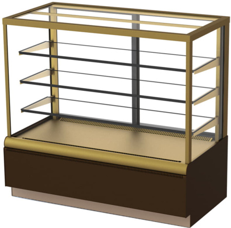 Витрина кондитерская Carboma KC70 VV 0,9-1 0102-0109 (ВХСв-0,9д Cube Люкс)